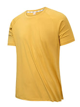 Men's Plus Size Round Neck Short Sleeve T-Shirt