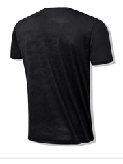 Men's Plus Size Round Neck Short Sleeve T-Shirt