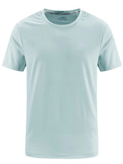 Men's Plus Size Round Neck Short Sleeve T-Shirt Air Force Blue / M