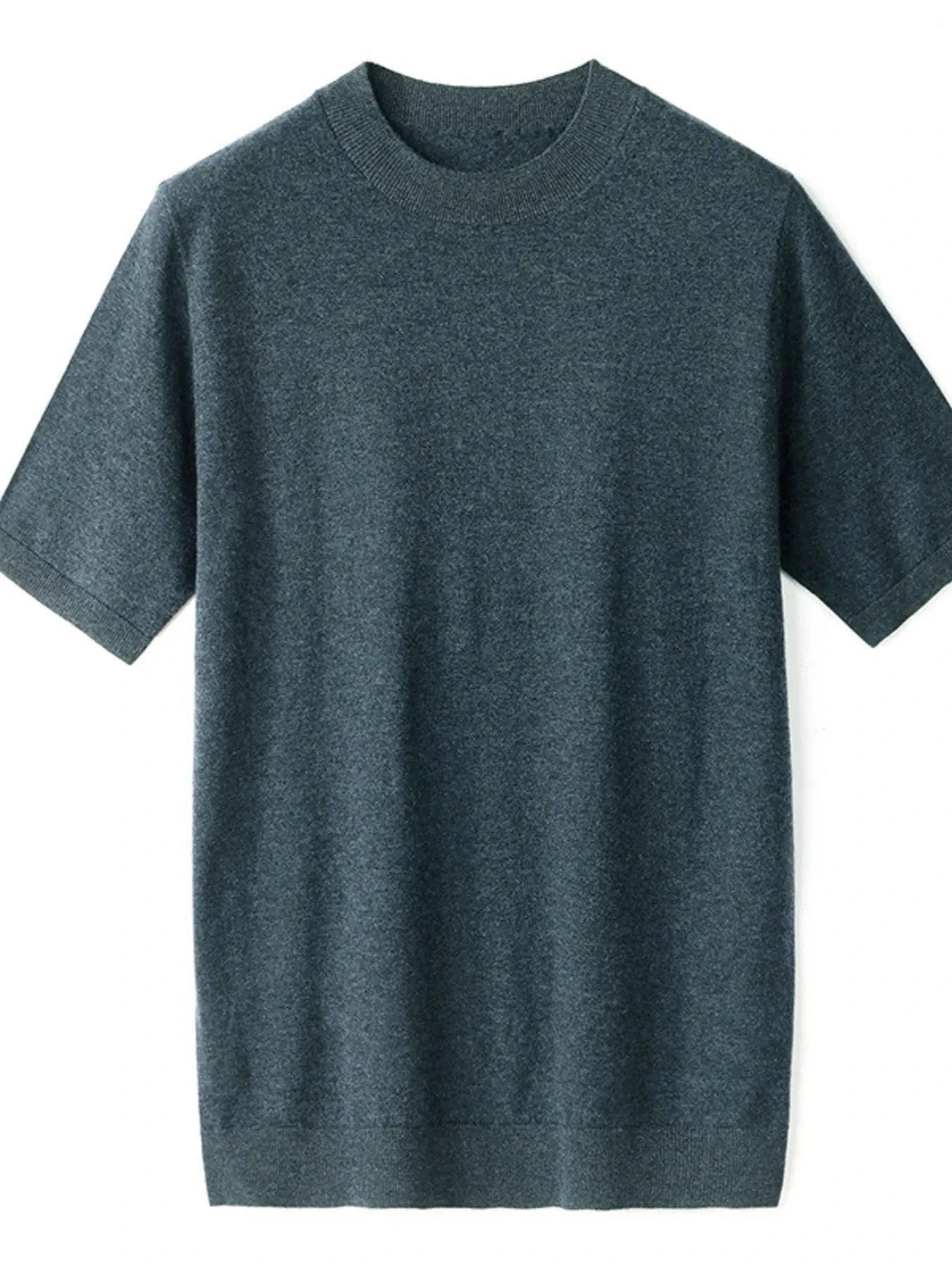 Men's Plus Size Round Neck Short Sleeve Top