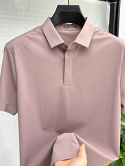 Men's Plus Size Short Sleeve Polo Red Sand Red / M