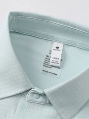 Men's Plus Size Short Sleeve Textured Polo