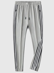 Men's Plus Size Side Striped Pants
