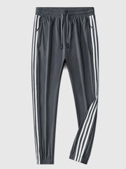 Men's Plus Size Side Striped Pants