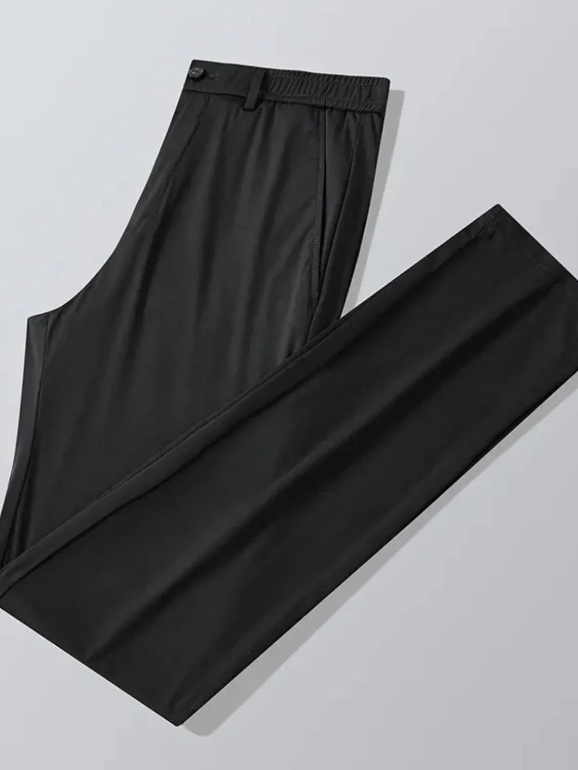 Men's Plus Size Slim Fit Pants with Pockets