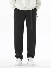Men's Plus Size Solid Loose Fit Pants