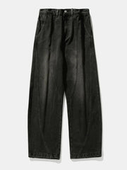 Men's Plus Size Wide Leg Jeans