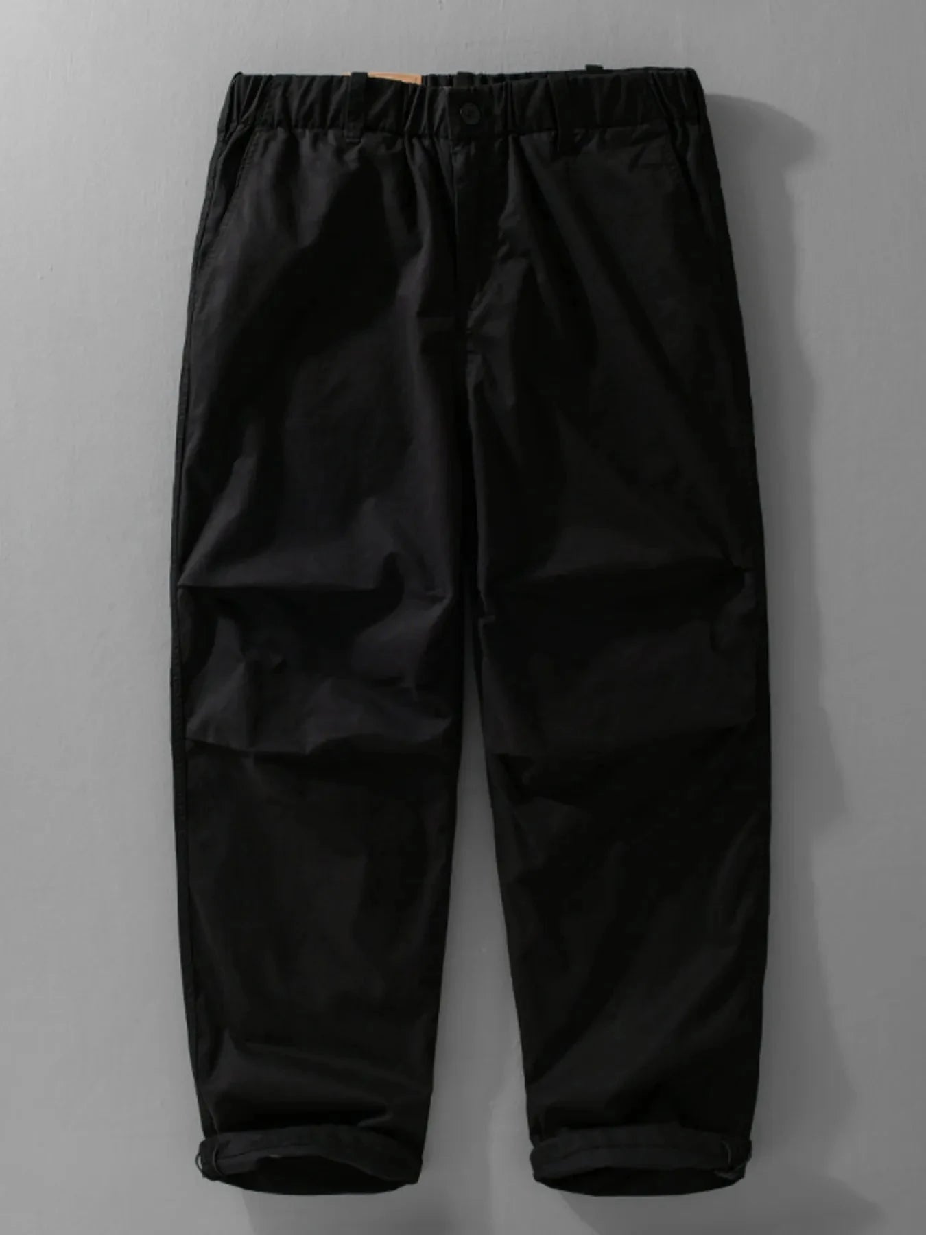 Men's Plus Size Wide Leg Pants Black / M