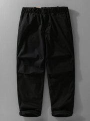Men's Plus Size Wide Leg Pants Black / M