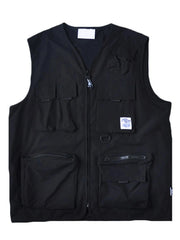Men's Plus Size Zip Up Cargo Vest