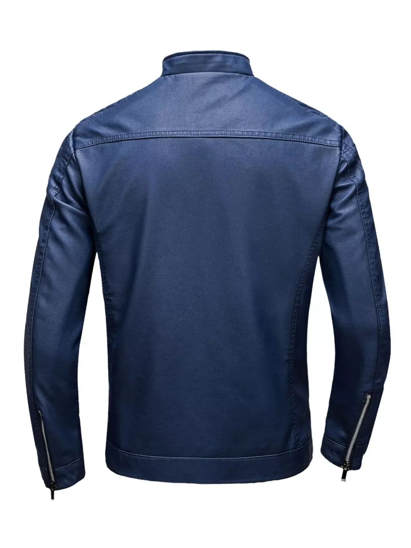 Men's Plus Size Zip Up Long Sleeve Jacket