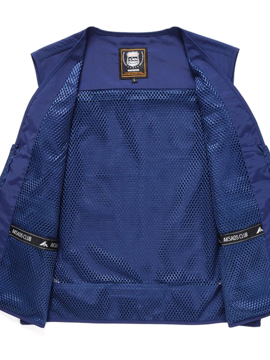 Men's Plus Size Zip Up Vest