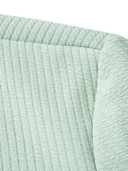 Men's Ribbed Short Sleeve Shirt and Shorts Set