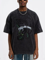 Men's Round Neck Half Sleeve T-Shirt