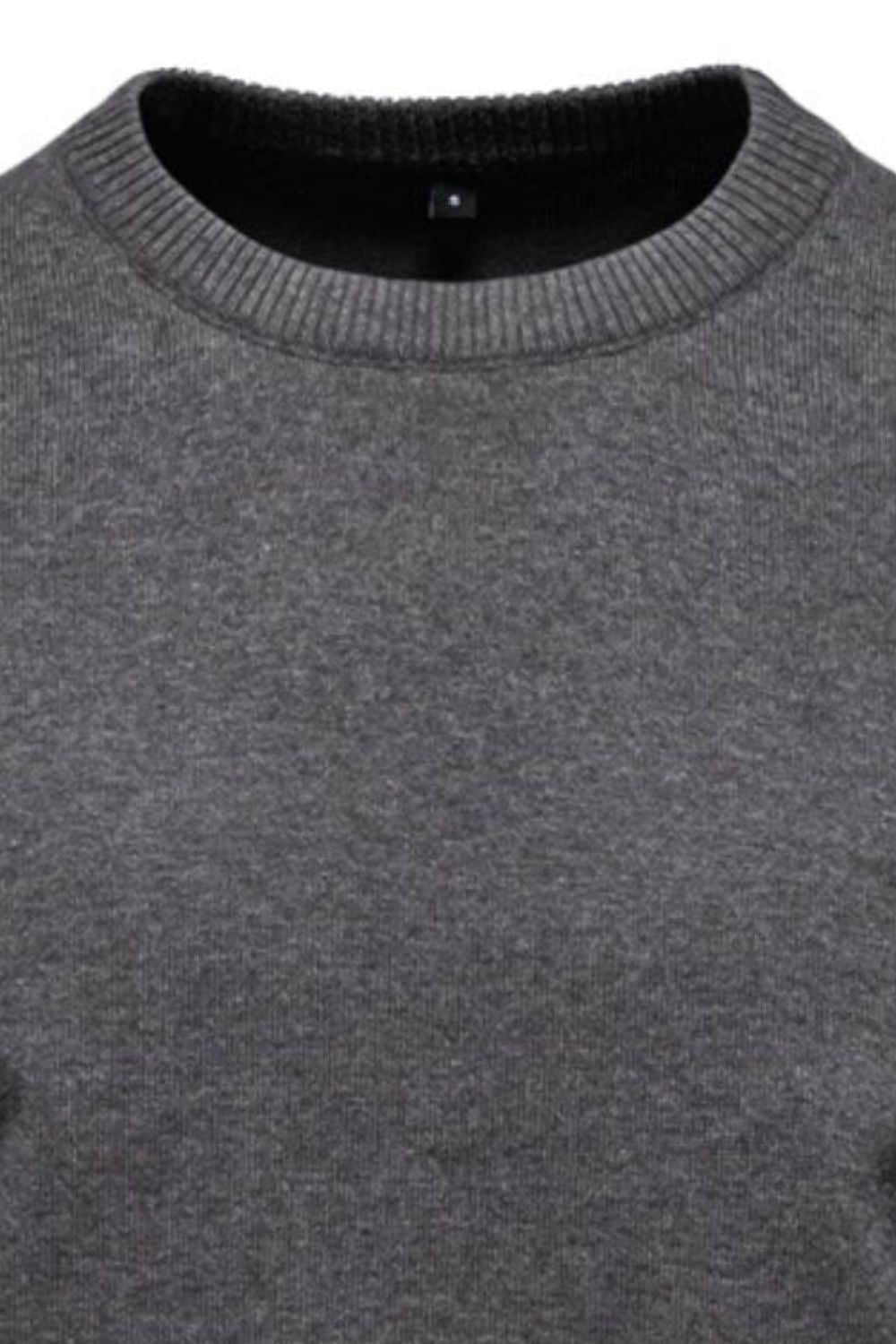 Men's Round Neck Long Sleeve Sweater