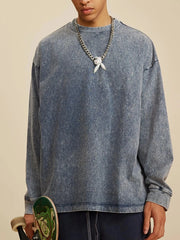 Men's Round Neck Long Sleeve T-Shirt