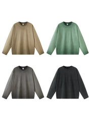 Men's Round Neck Long Sleeve T-Shirt