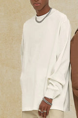 Men's Round Neck Long Sleeve T-Shirt