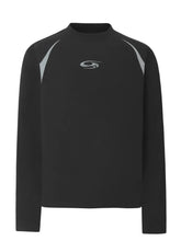 Men's Round Neck Long Sleeve T-Shirt Black / M