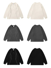 Men's Round Neck Long Sleeve Top