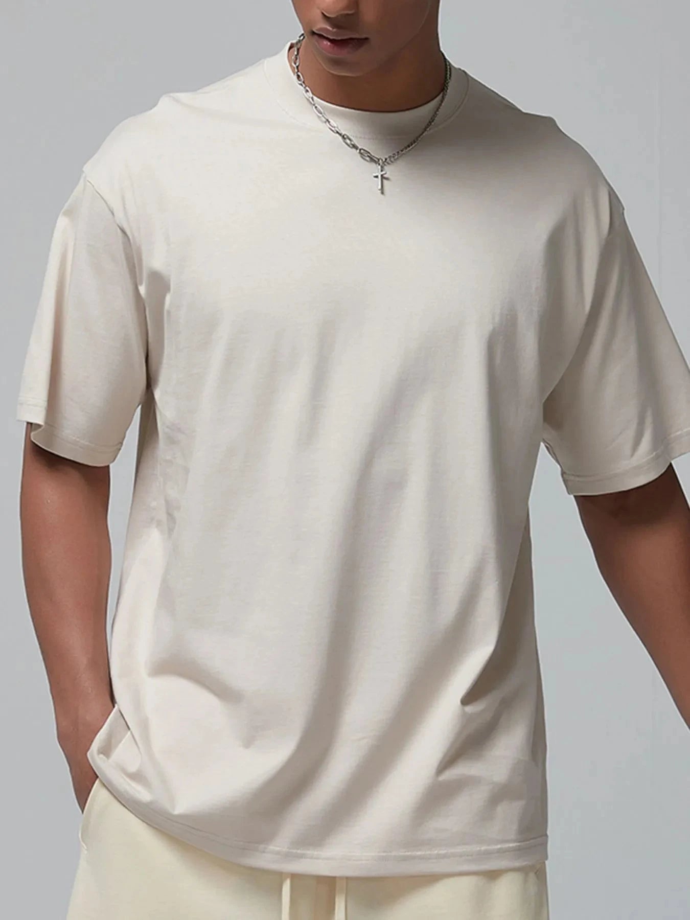 Men's Round Neck Short Sleeve T-Shirt