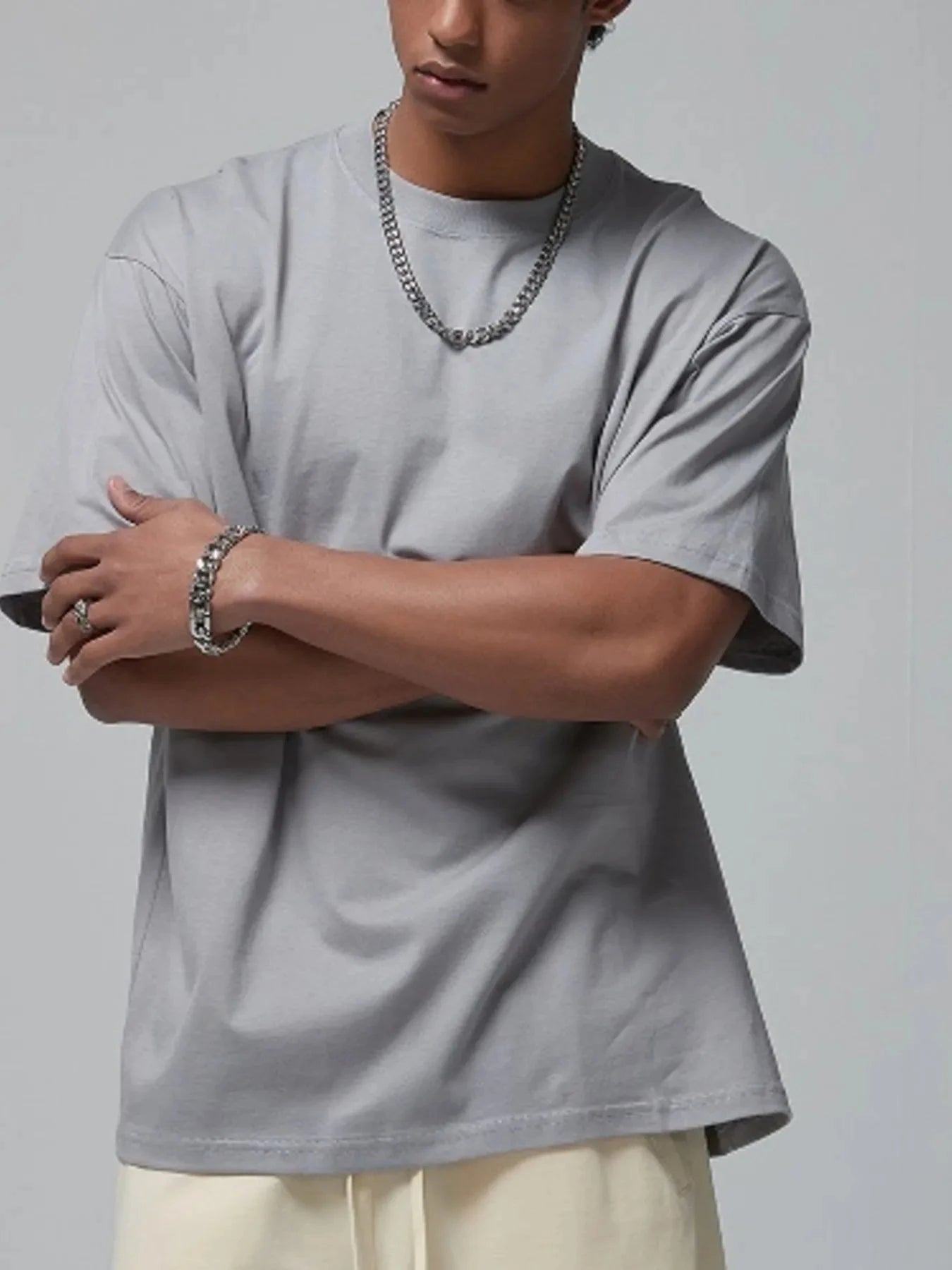 Men's Round Neck Short Sleeve T-Shirt