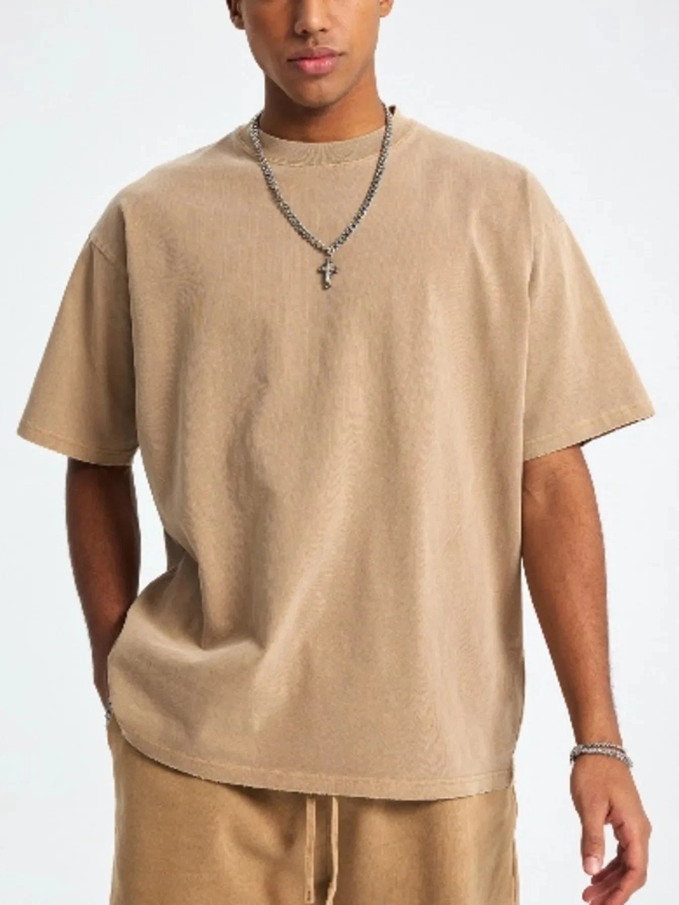 Men's Round Neck Short Sleeve T-Shirt
