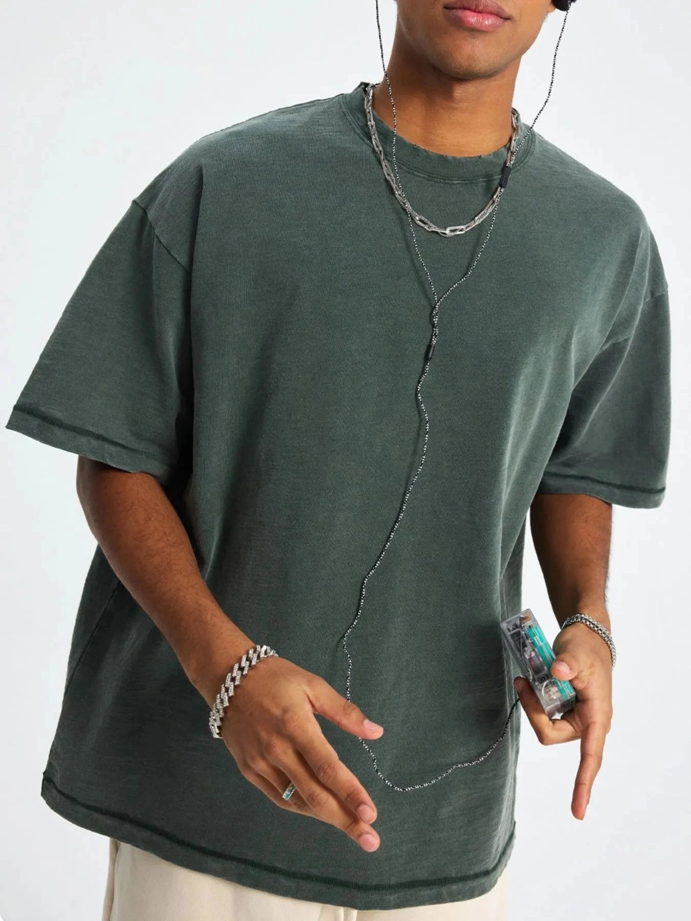 Men's Round Neck Short Sleeve T-Shirt