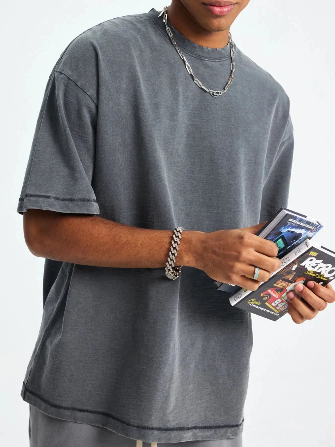 Men's Round Neck Short Sleeve T-Shirt