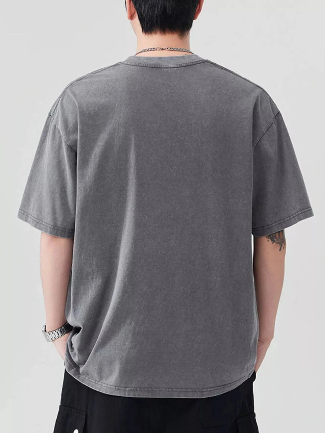 Men's Round Neck Short Sleeve T-Shirt