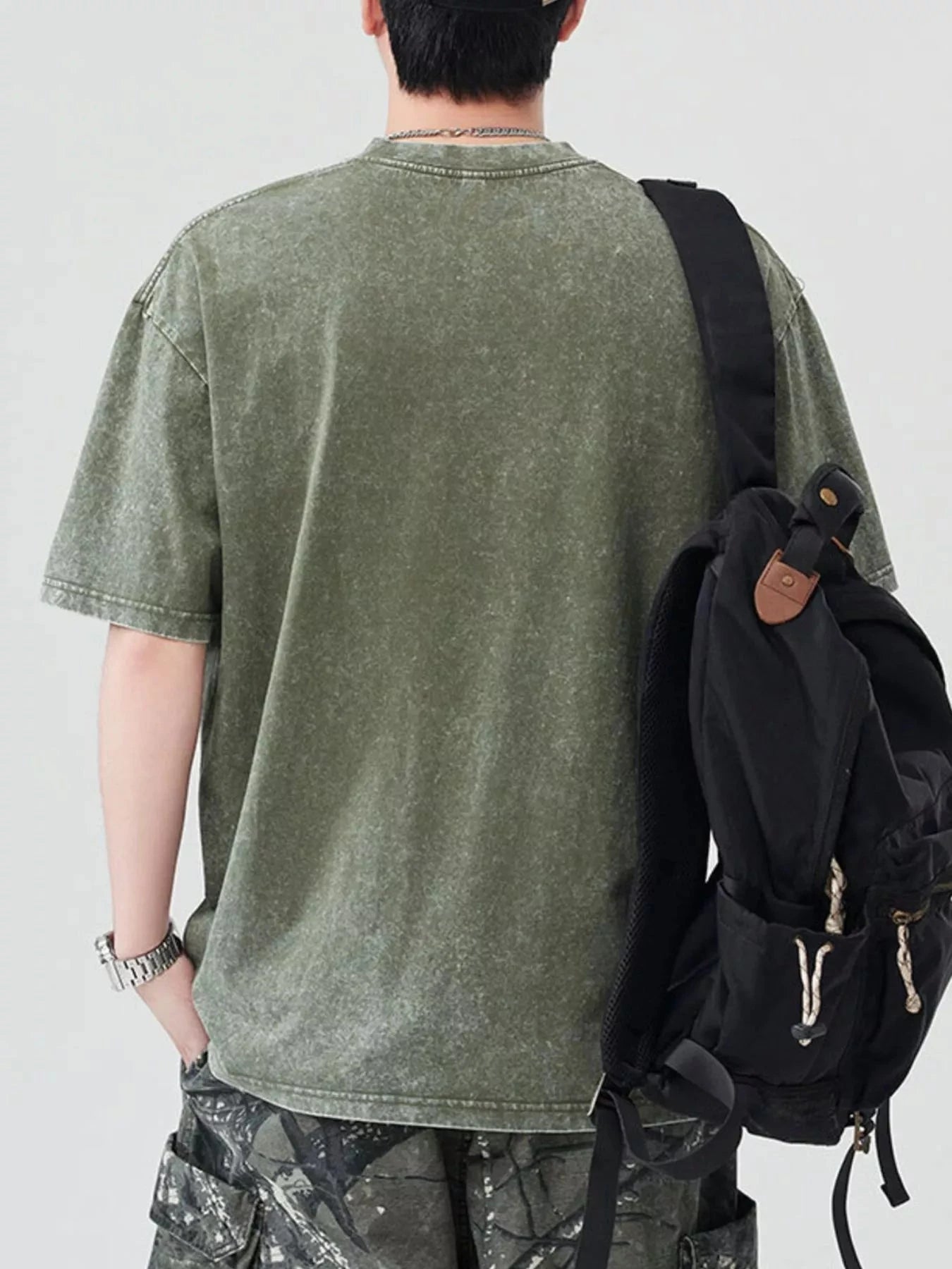 Men's Round Neck Short Sleeve T-Shirt