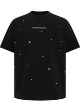 Men's Round Neck Short Sleeve T-Shirt Black / S