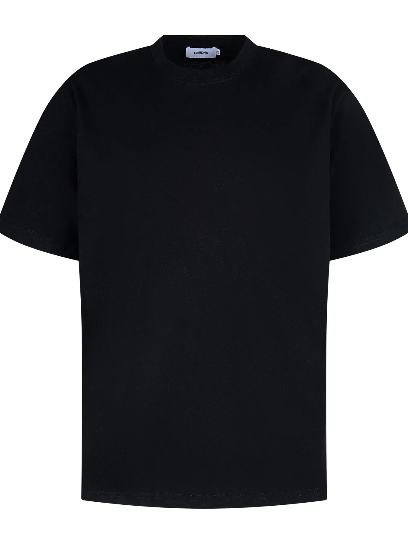 Men's Round Neck Short Sleeve T-Shirt Black / S
