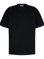 Men's Round Neck Short Sleeve T-Shirt Black / S
