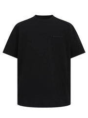 Men's Round Neck Short Sleeve T-Shirt Black / S