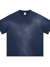 Men's Round Neck Short Sleeve T-Shirt Dusty Blue / S