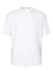 Men's Round Neck Short Sleeve T-Shirt White / S