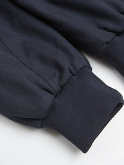 Men's Sherpa Lined Hooded Bomber Jacket