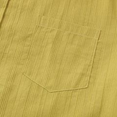 Men's Short Sleeve Button Down Shirt with Chest Pocket
