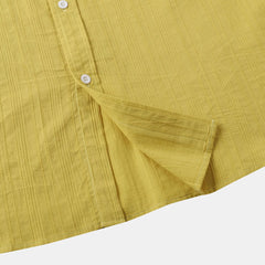 Men's Short Sleeve Button Down Shirt with Chest Pocket