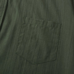 Men's Short Sleeve Button Down Shirt with Chest Pocket