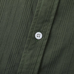 Men's Short Sleeve Button Down Shirt with Chest Pocket