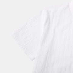 Men's Short Sleeve Button Down Shirt with Chest Pocket