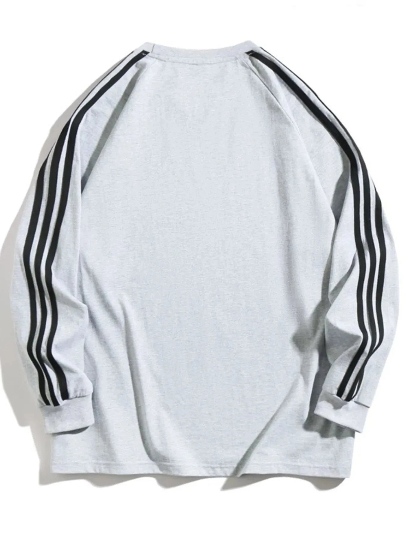 Men's Side Striped Long Sleeve Sweatshirt