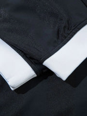 Men's Side Striped Long Sleeve T-Shirt