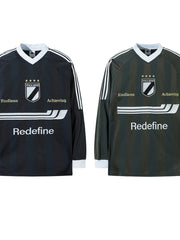 Men's Side Striped Long Sleeve T-Shirt