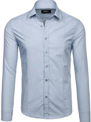 Men's Slim Fit Button-Down Shirt