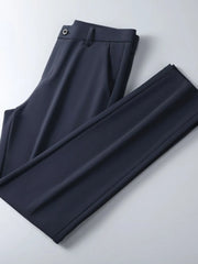 Men's Slim Fit Pants with Pockets Navy / 29