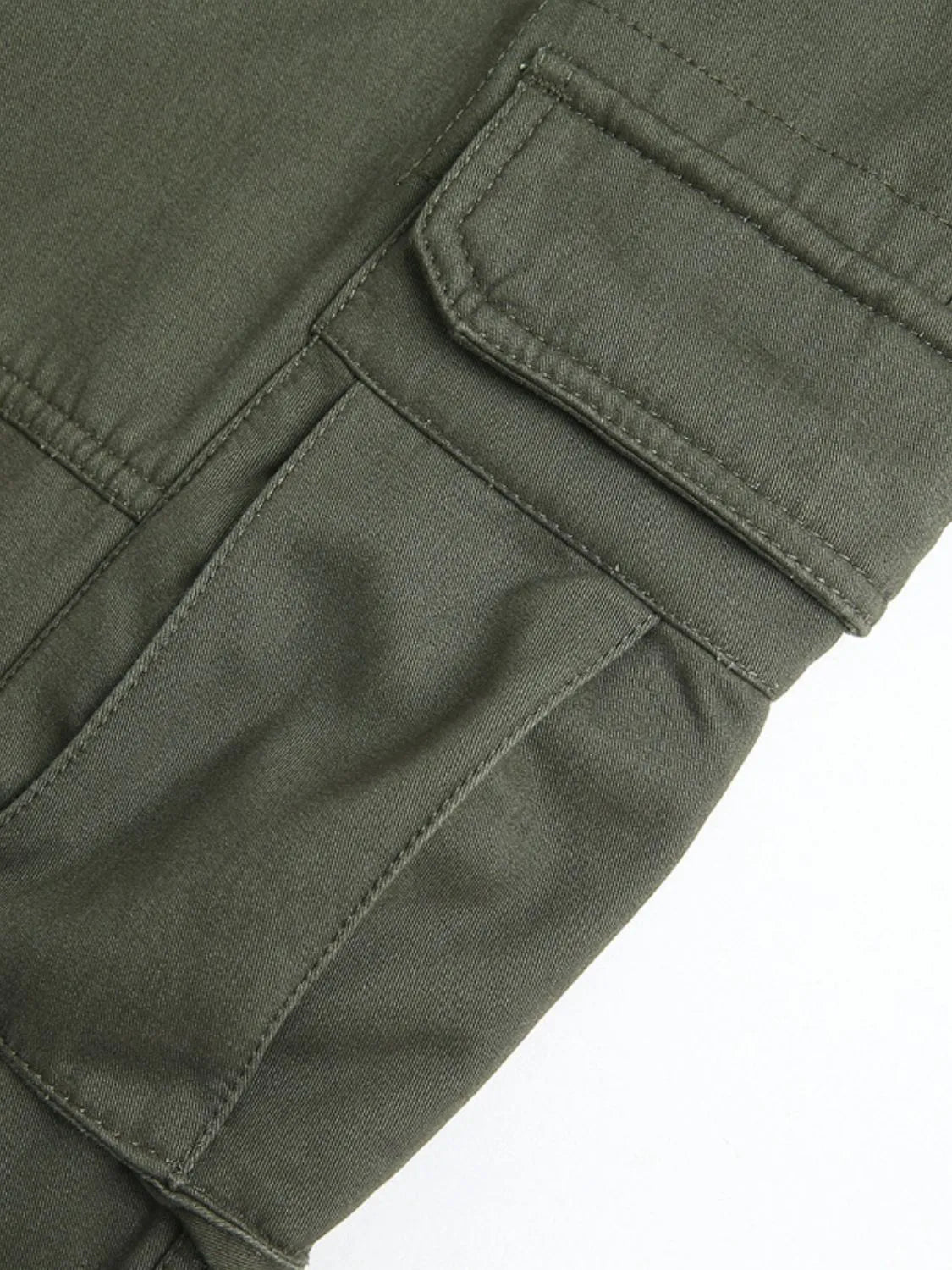 Men's Solid Color Cargo Pants