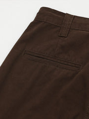 Men's Straight Cargo Jeans with Drawstring Hem